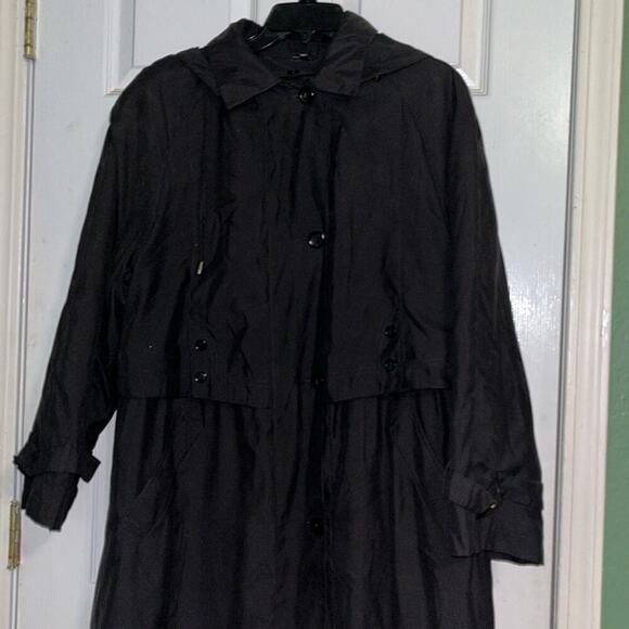 Vintage trench coat • detachable fleece lining • unisex - Picture 3 of 9